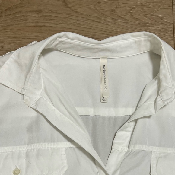 NWTS Aritzia The Group Babaton  Oversized Button up Utility Shirt - Picture 9 of 13